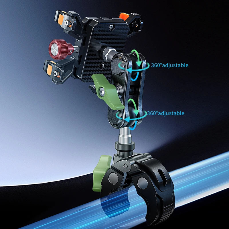 Five Claw Metal Vacuum Adsorption Car Phone Holder Bracket