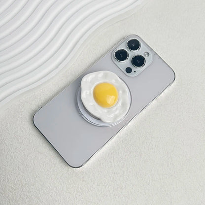 Creative Egg Phone Holder Foldable Socket Grip Tok holder
