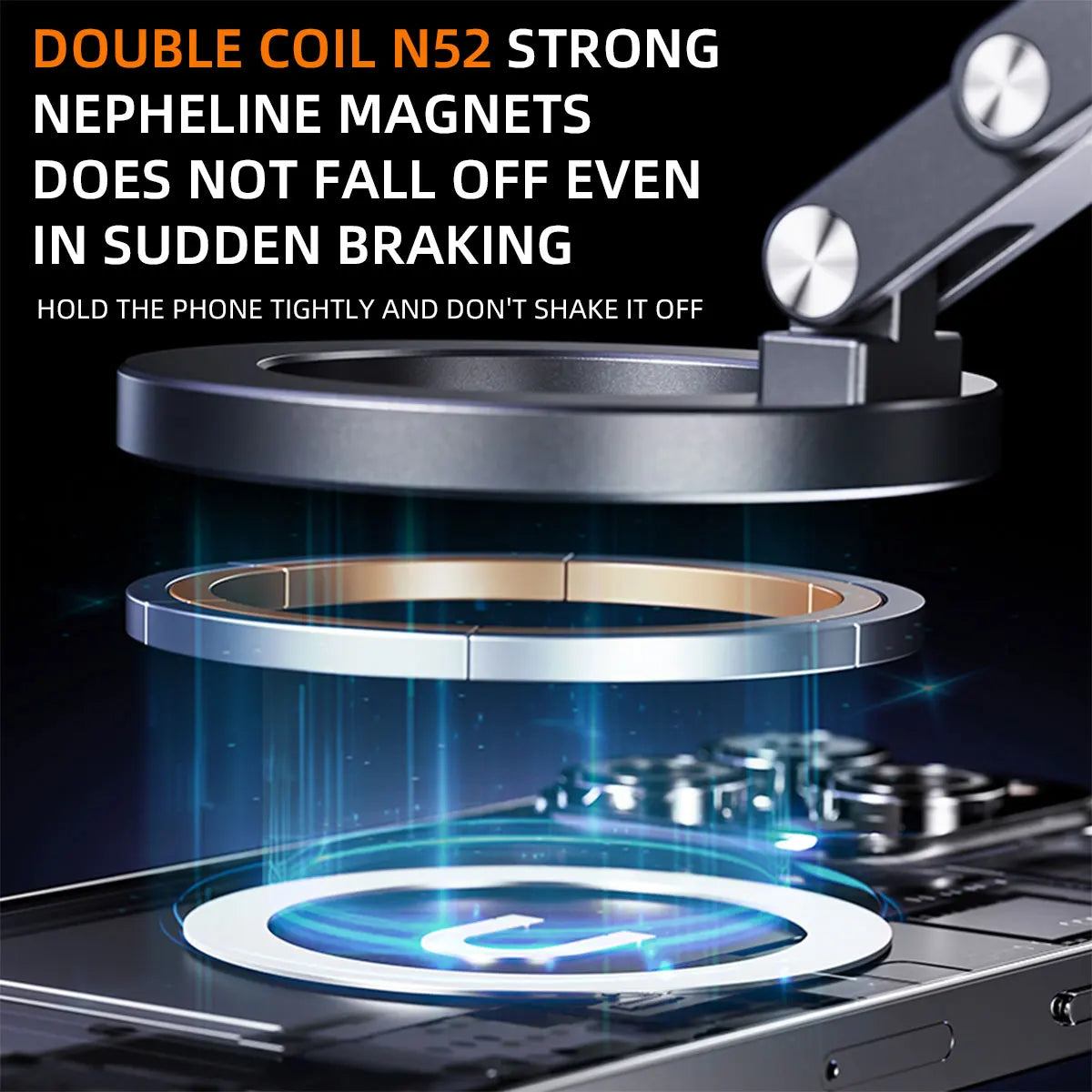 Magnetic Phone Holder Mobile Phone Support Car Dashboard