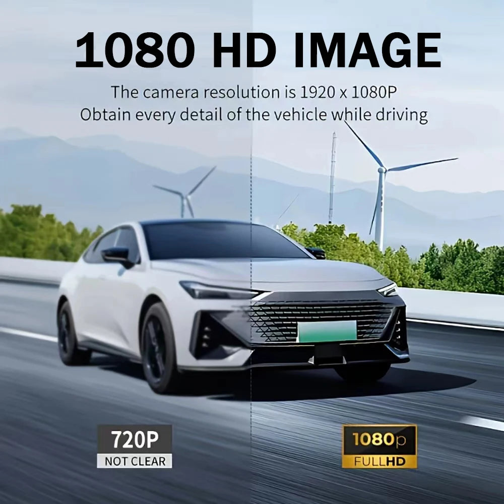 Newes 3Camera 1080P HD Dash Cam Hide Car Recording Camera