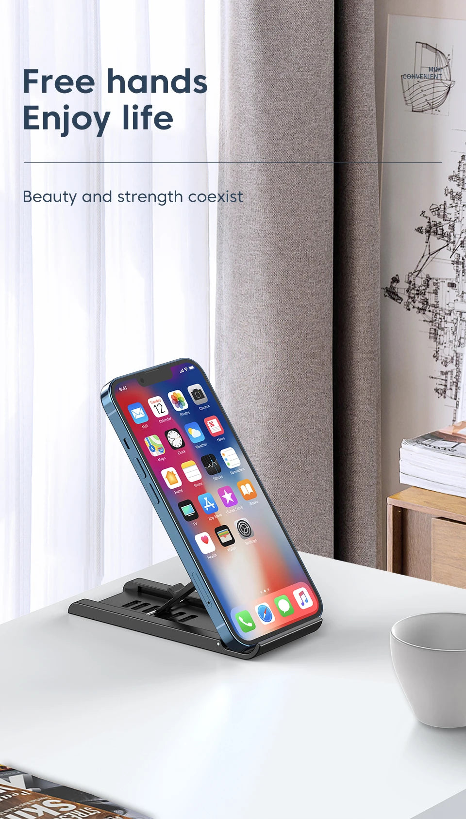 CMAOS phone holder stand desk phone support