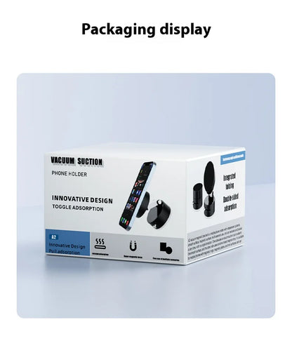 Foldable Car Phone Holder Vacuum Adsorption Magnetic Suction Cup