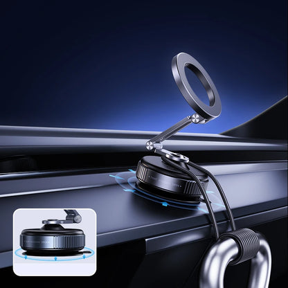 Vacuum Adsorption Car Magnetic Phone Holder