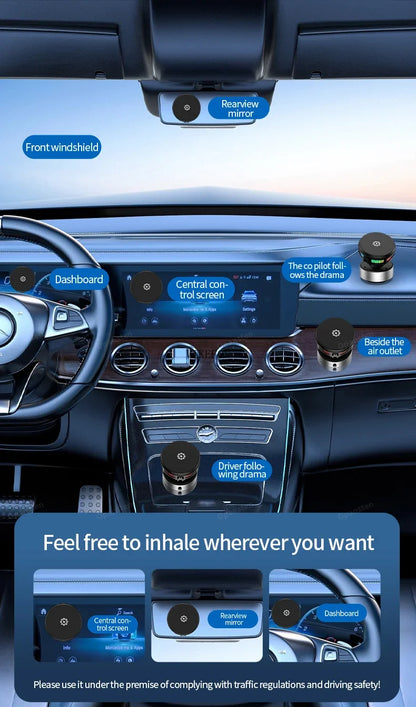 Cooling Car Magnetic Wireless Charger Vacuum Adsorption