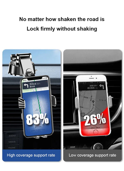 SEAMETAL Dashboard Phone Holder for Car Stable Suction Cup