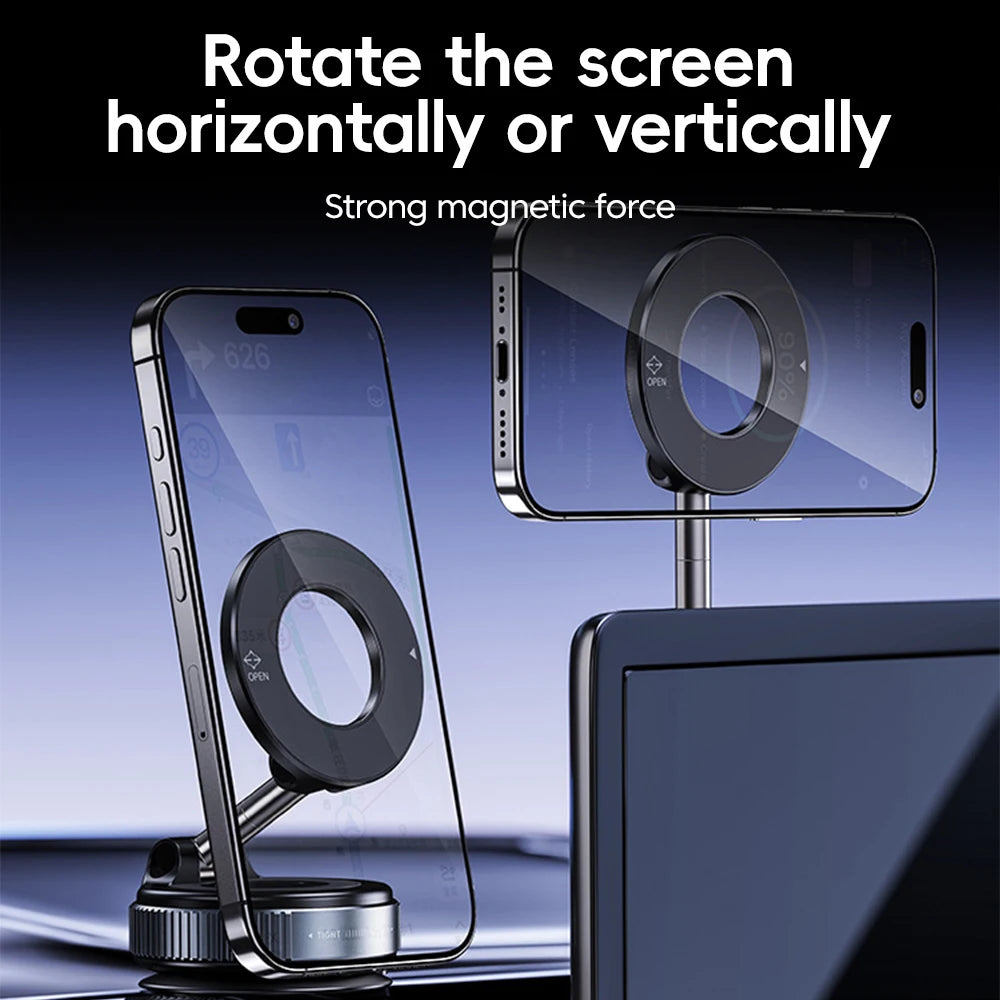 360° Rotation Car Dashboard Holder Magnetic Suction Cup Holder