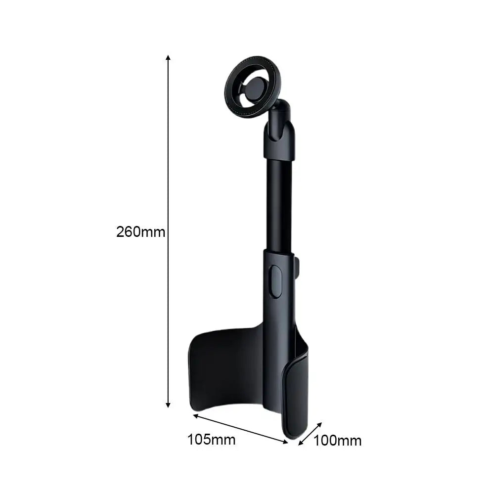 2-In-1 Height-adjustable Car Cup Mount Holder 360° Rotation