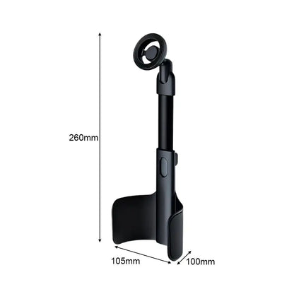2-In-1 Height-adjustable Car Cup Mount Holder 360° Rotation