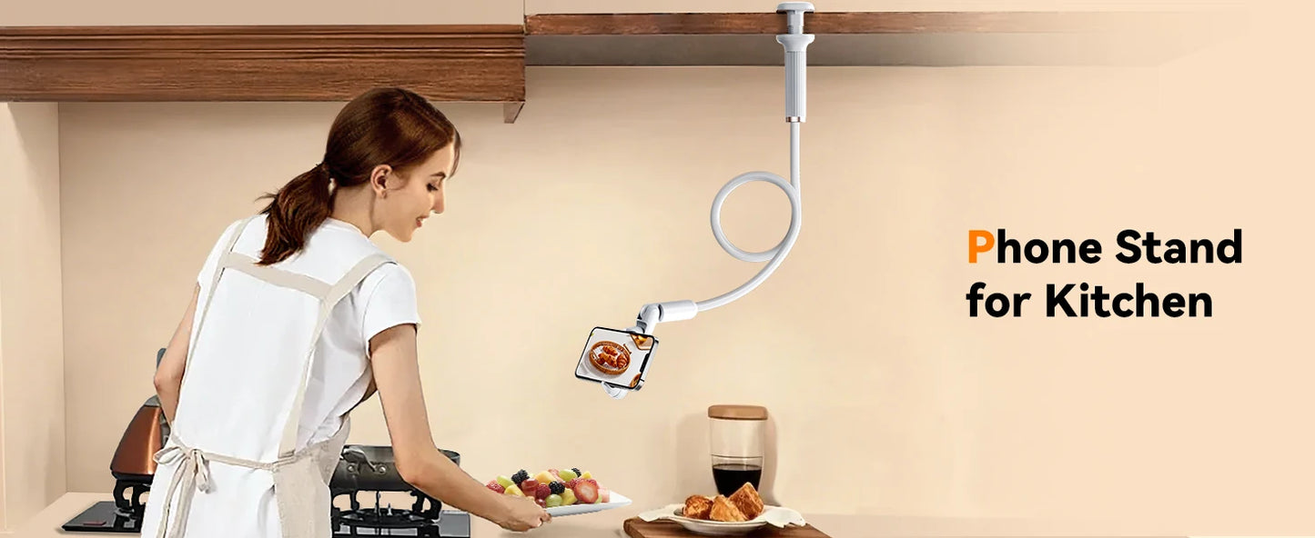 Universal Gooseneck Phone Stand Holder Magnetic