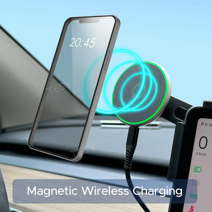 Car Phone Mount Holder 15W Magnetic Magsafe Wireless Charger