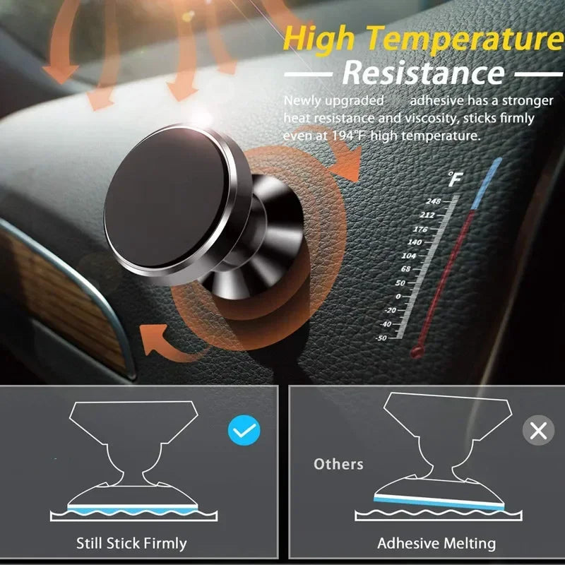 Magnetic Car Phone Holder Magnet Mount Mobile Cell Phone Stand