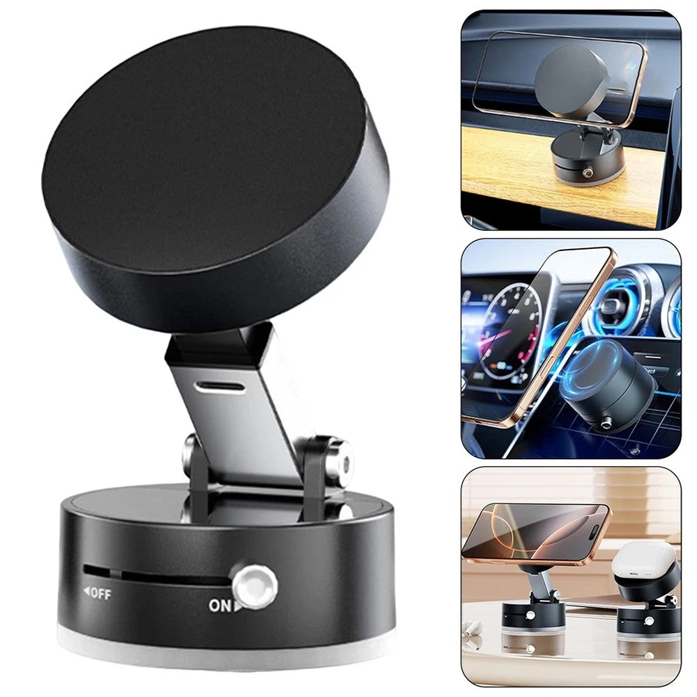 Vacuum Double Side Magnetic Suction Cup Holder