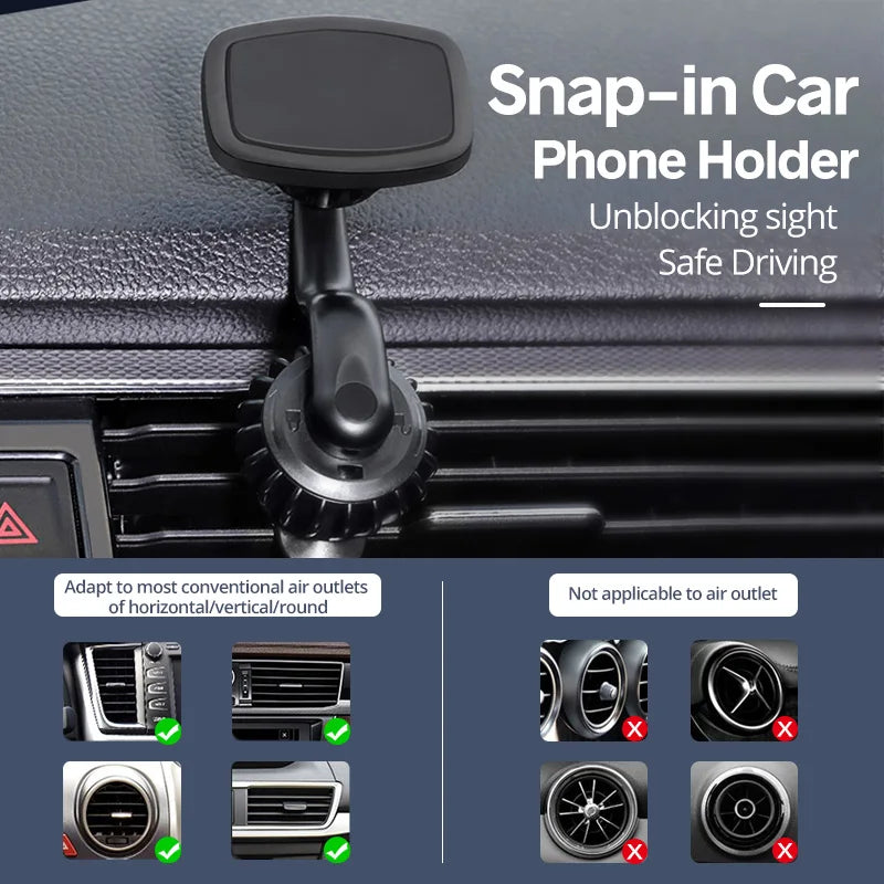 Strong Magnetic Car Phone Holder Mount Car Vent