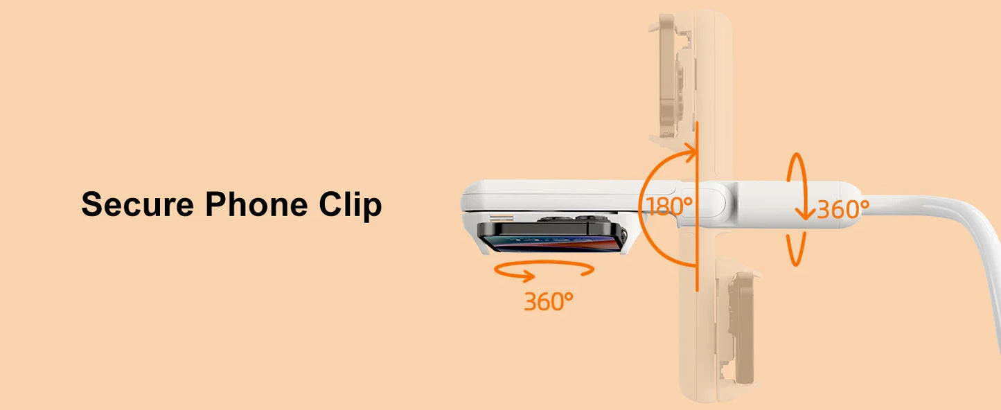 Universal Gooseneck Phone Stand Holder Magnetic