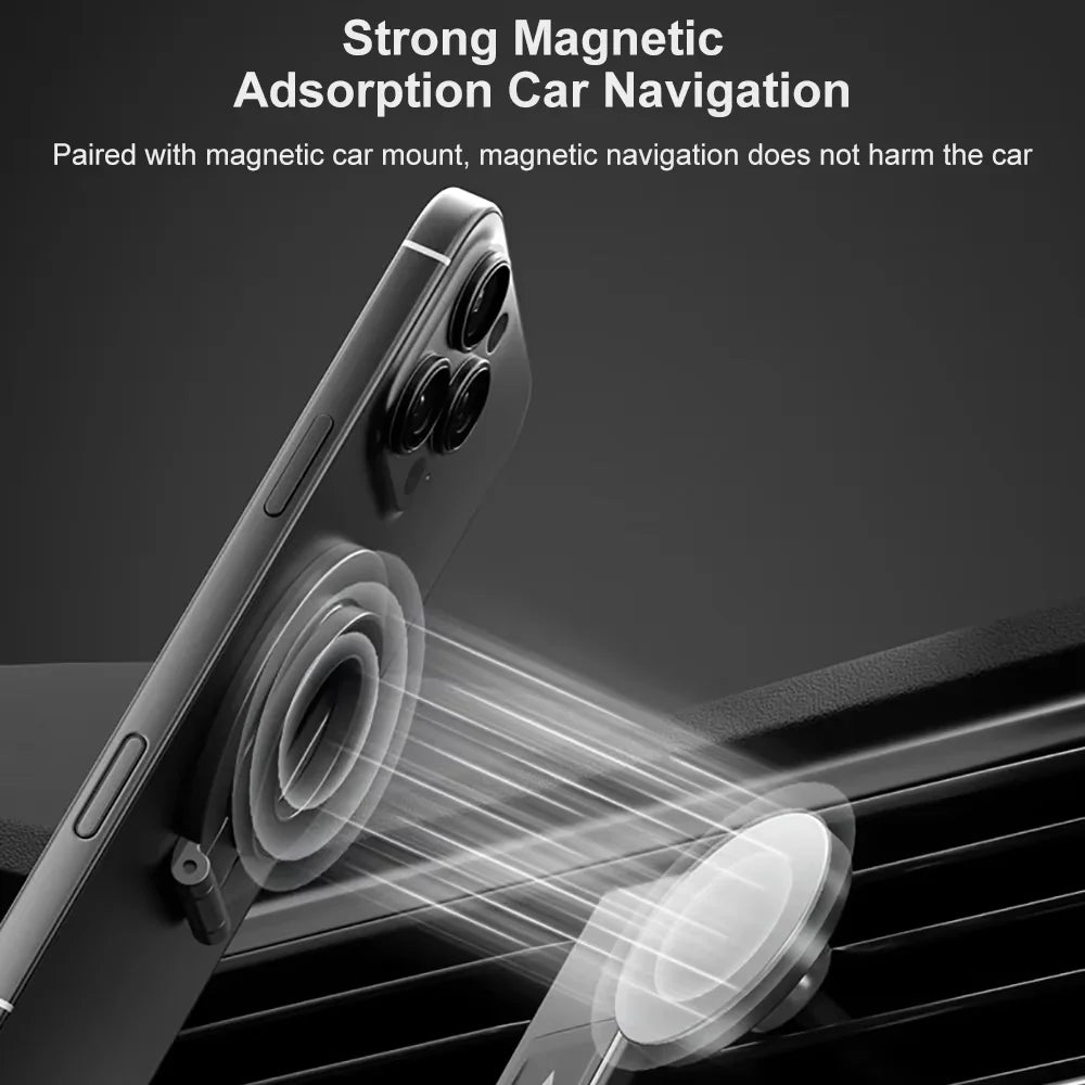 Foldable Double Sided Magnetic Phone Holder for iPhone 14/15/16