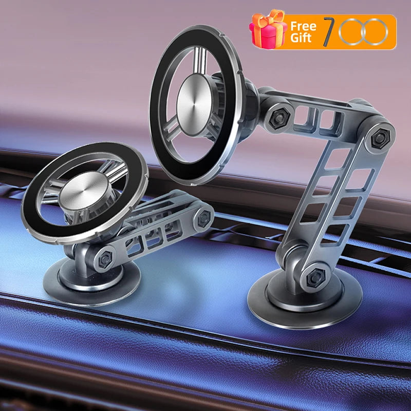 Strong Magnetic Car Phone Holder for MagSafe 720 Rotate Stand