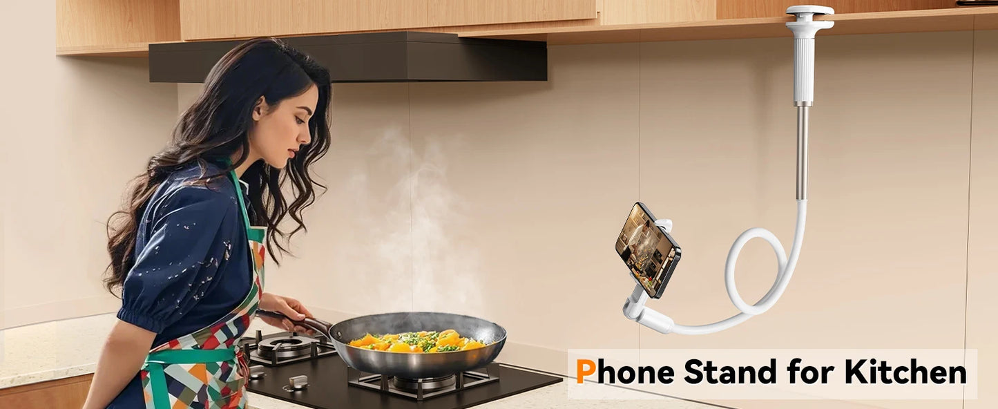 Eary Gooseneck Phone Stand Holder Lazy Bracket