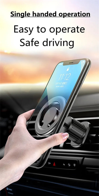 Car Magnetic Phone Holder for Magsafe Ring Paste Dashboard