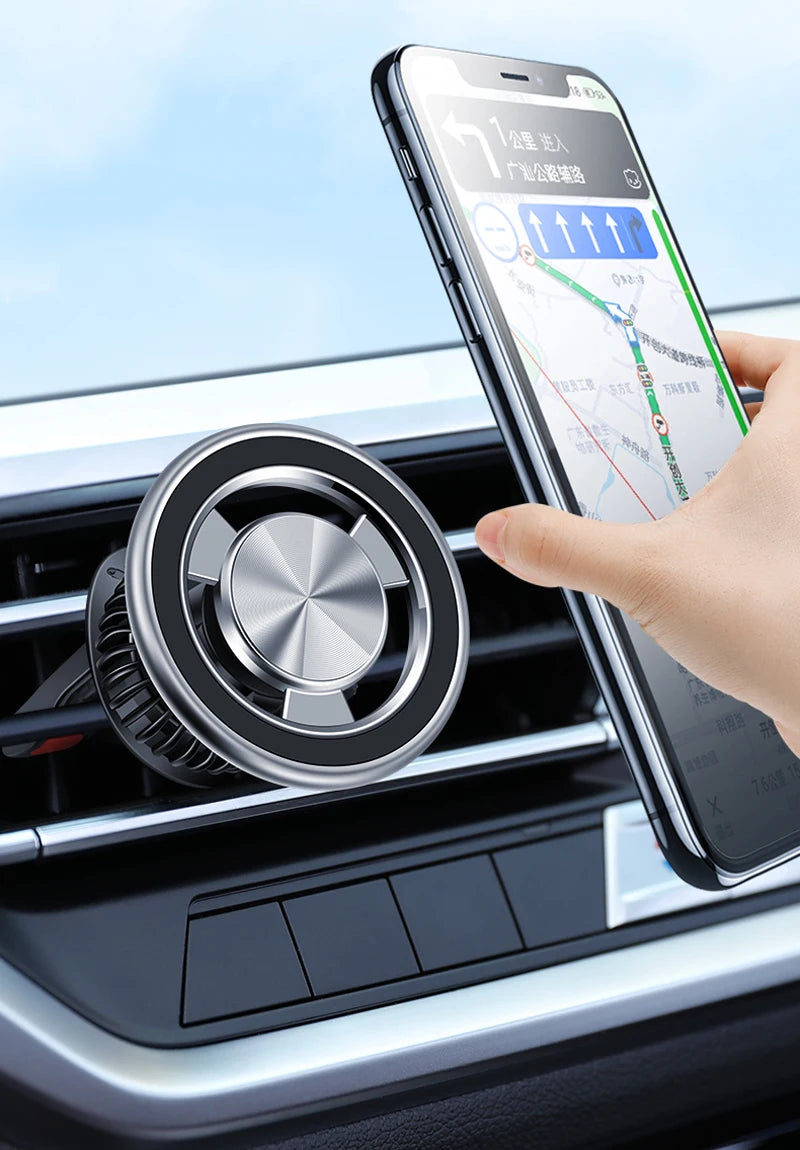 Magnetic Phone Holder Compatible With MagSafe Car Mount