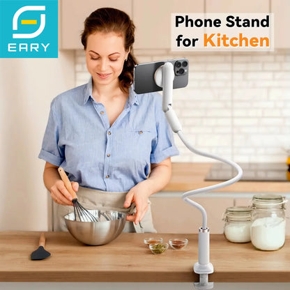 Eary Gooseneck Phone Stand Holder Lazy Bracket