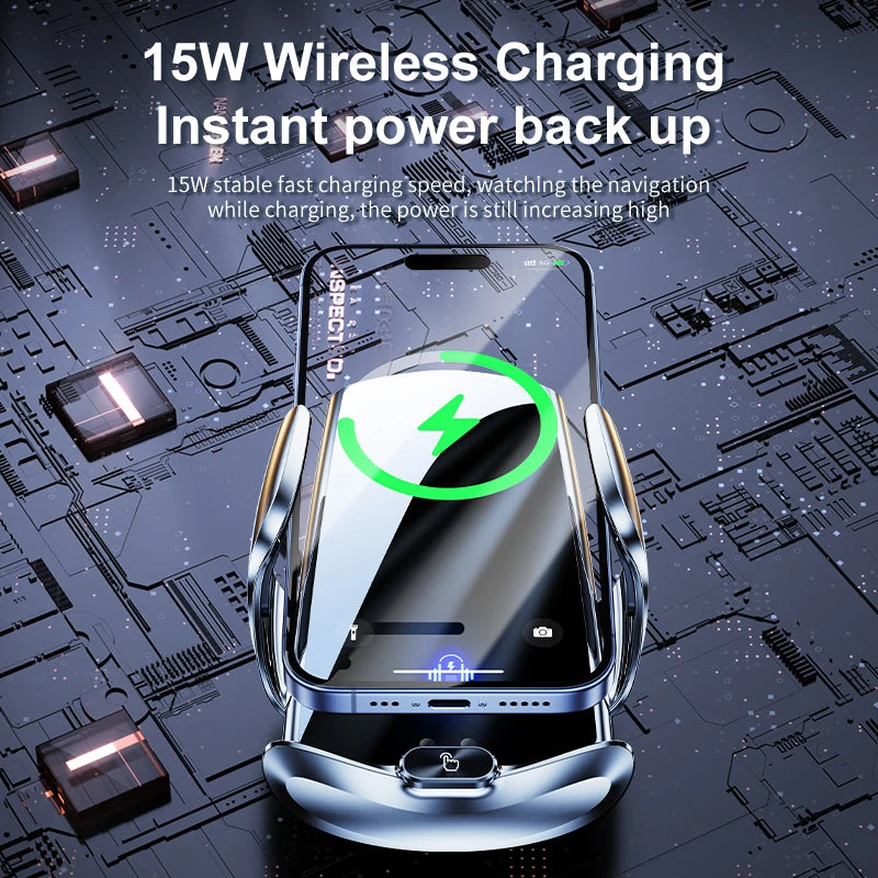 Car Mount Wireless Charging Stand Vehicle Phone Mounts