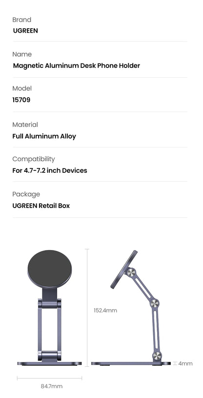 UGREEN Magnetic Phone Stand Mobile Phone Holder