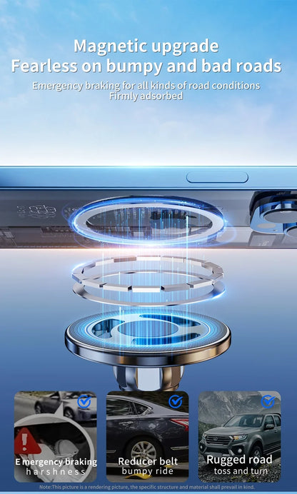 Universal Metal Car Magnetic Semiconductor Cooling Phone Holder