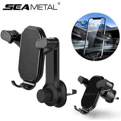 SEAMETAL Gravity Car Phone Holder Air Vent Hook Phone Mount