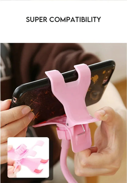 360 Rotate Clip Mobile Phone Holder Stand Portable Stand