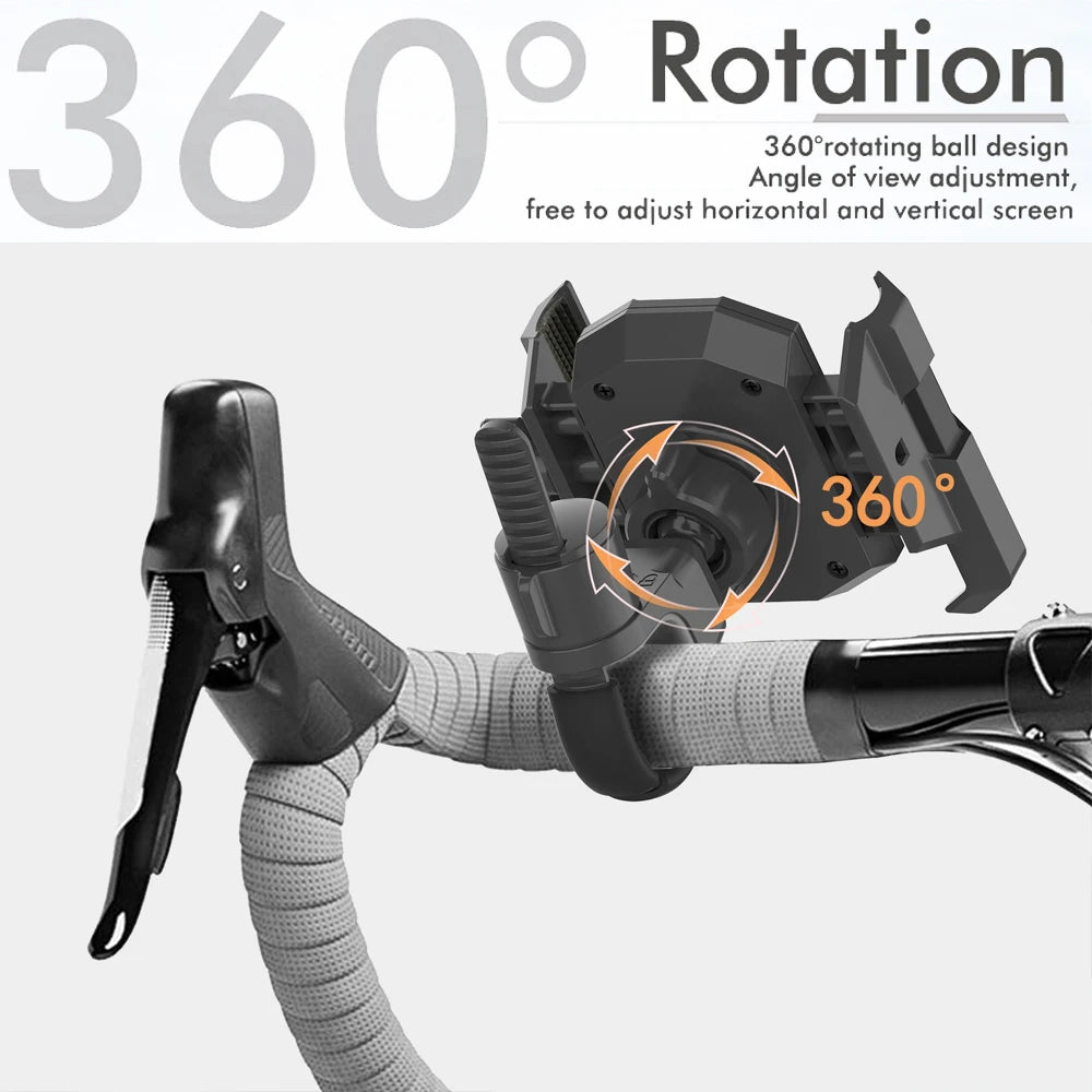 New Universal Cell Phone Clamp for Stroller Phone Holder Mount