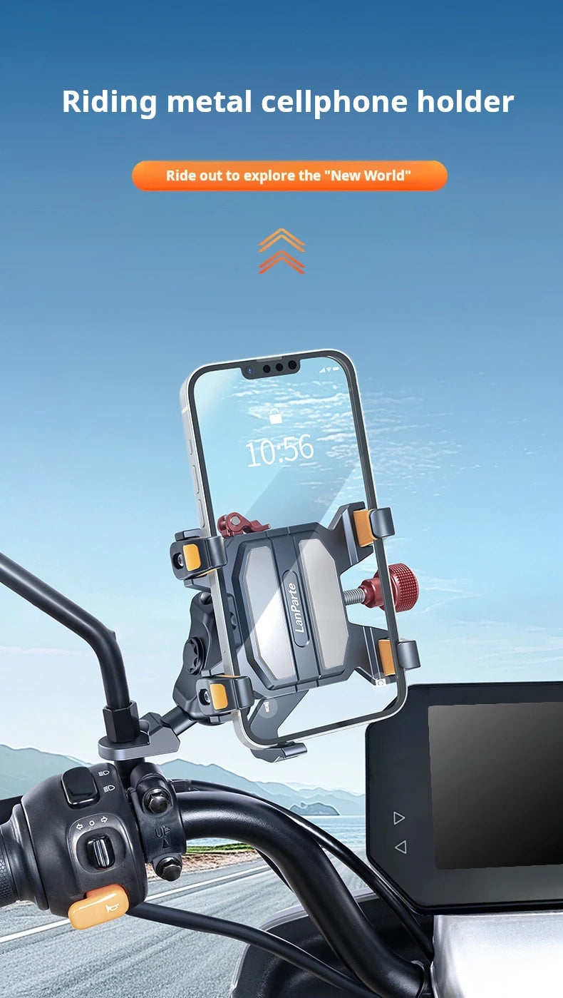 Aluminum Motorcycle Phone Mount Cellphone Holder