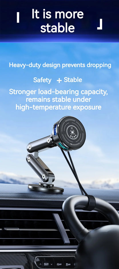Universal Metal Car Magnetic Semiconductor Cooling Phone Holder