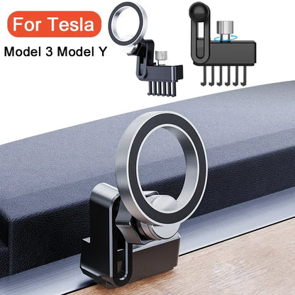 For Tesla Model 3 Model Y Magnetic Car Phone Holder