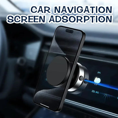 360° Rotating Magnetic Car Phone Holder Dual-Sided Mount