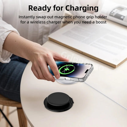 Grippopso Mobile Phone Finger Holder Socket Magnetic