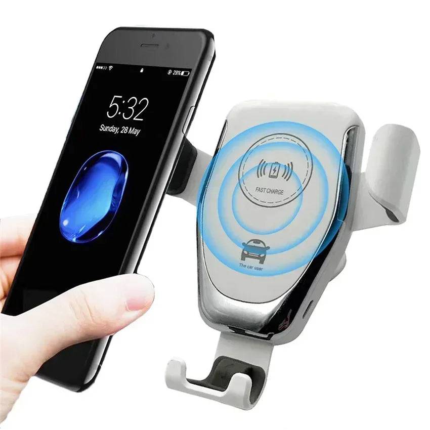 30W Fast Wireless Chargers Car Holder Charger