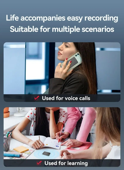 AI Voice Recorder APP Control AI Notetaking Device