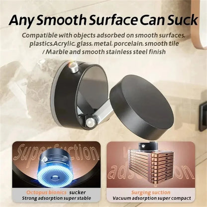 1PC Vacuum Magnetic Car Phone Mount 360 Rotating Suction Cup