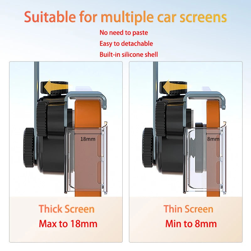 66W Magnetic Head Car Phone Holder 15W Fast Wireless Charger