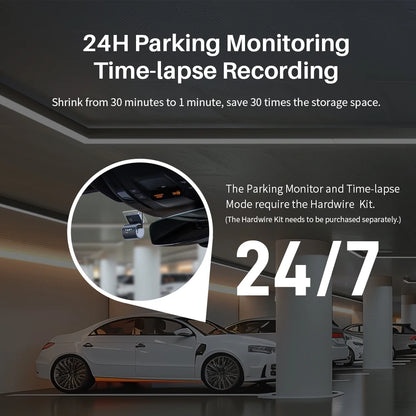 2K KAWA MINI 3 Pro Cameras for Car DVR Tiny Dash Cam