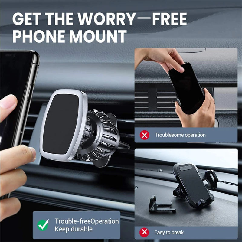 Strong Magnetic Car Phone Holder Mount Car Vent