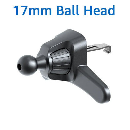 Upgrade 17mm Ball Head for Car Air Vent Clip