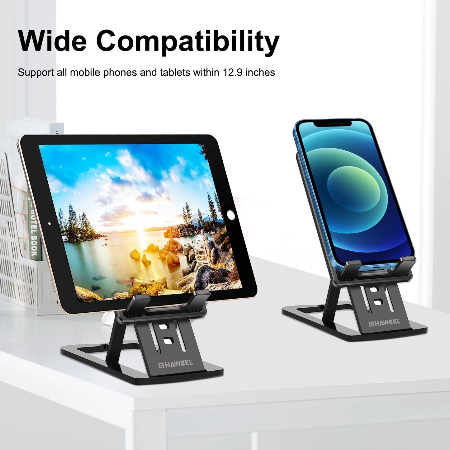 HAWEEL Adjustable Lifting Folding Portable Live Broadcast