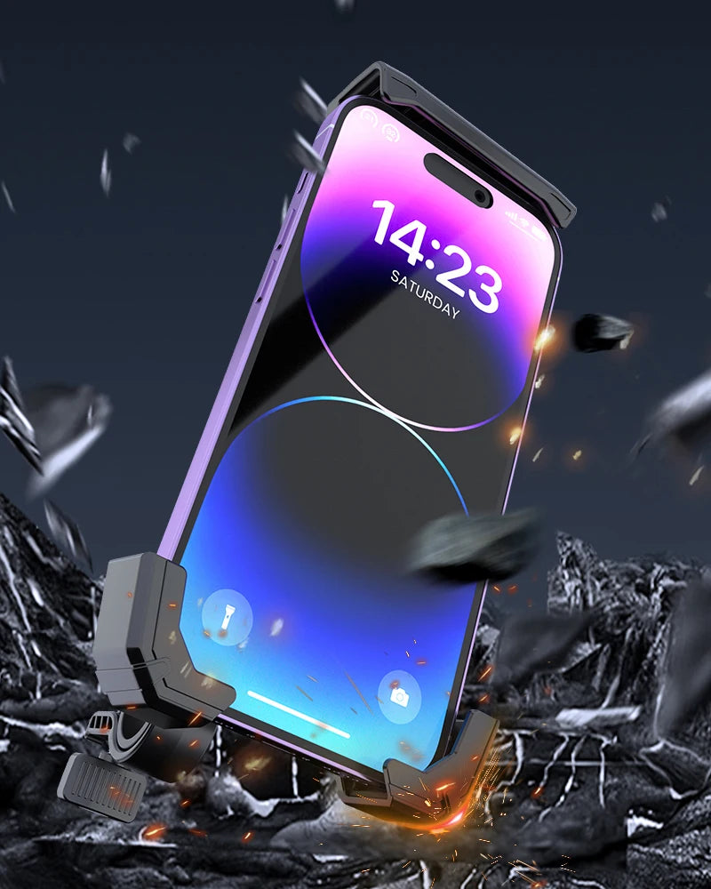 Bicycle Phone Holder Universal One-hand Operation Phone Mount