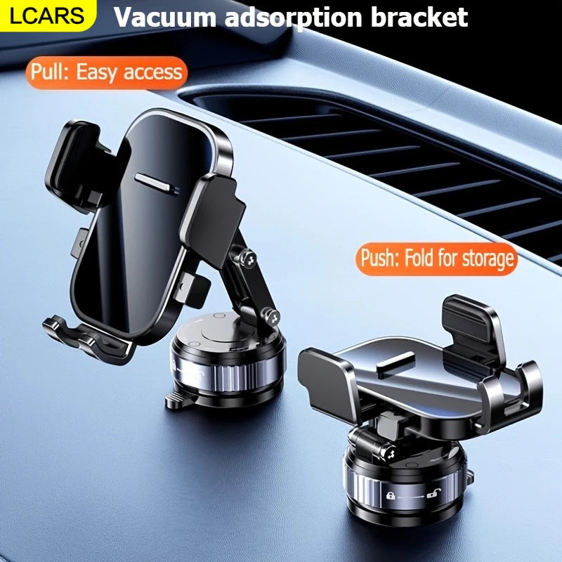 Lcars New Car Dashboard Phone Holder with Strong Vacuum Suction