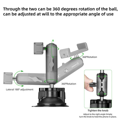 Car Mobile Phone Holder Mount GPS Suction Windshield Twist-Lock