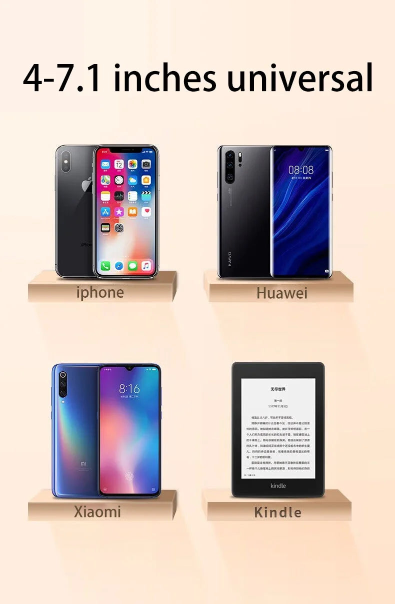 90cm Phone Holder Stand Lazy Bracket Headrest Bed 360