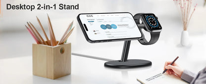 2-in-1 MagSafe Charging Cradle Dock