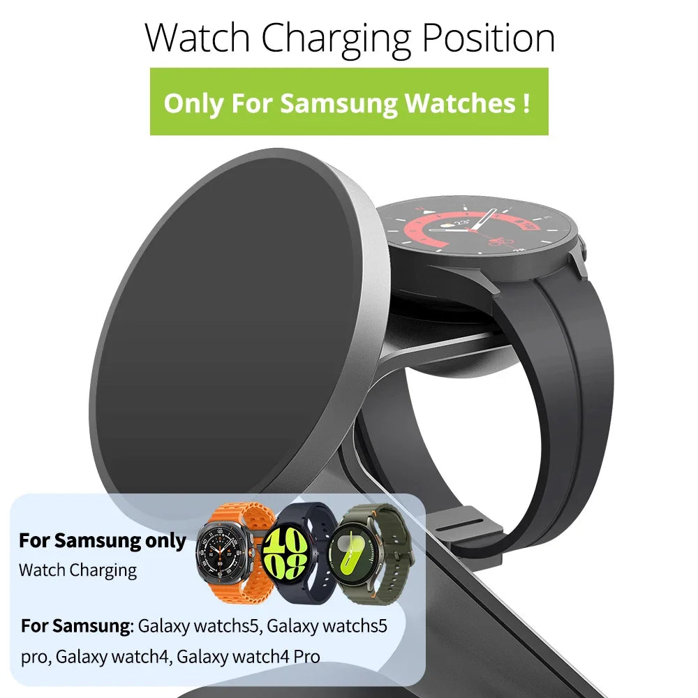 Bonola Magnetic 3 in 1 Wireless Charger Station