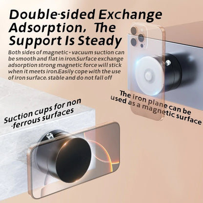 Vacuum Double Side Magnetic Suction Cup Holder
